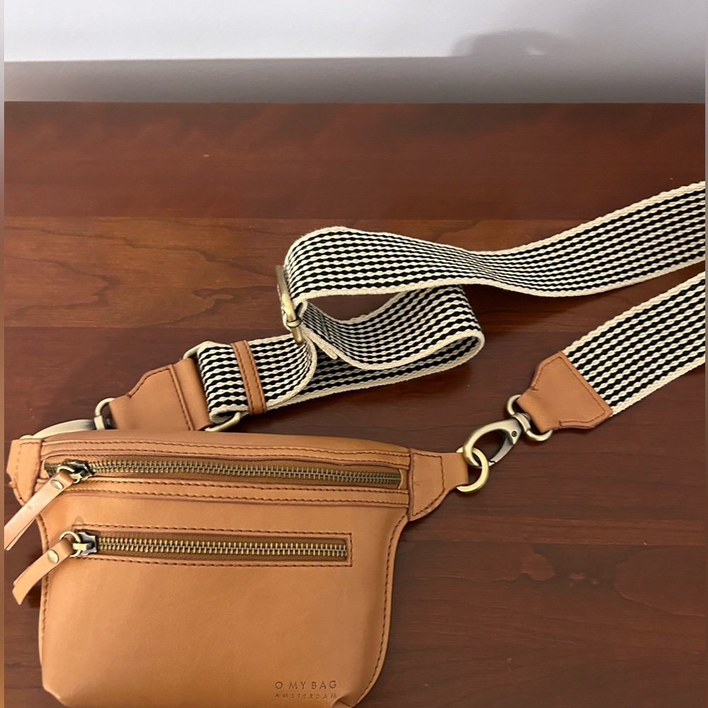 Oh My Amsterdam Beck’s Bum Bag - Cognac Vegan Uppeal